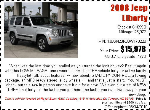 2008 Jeep Liberty